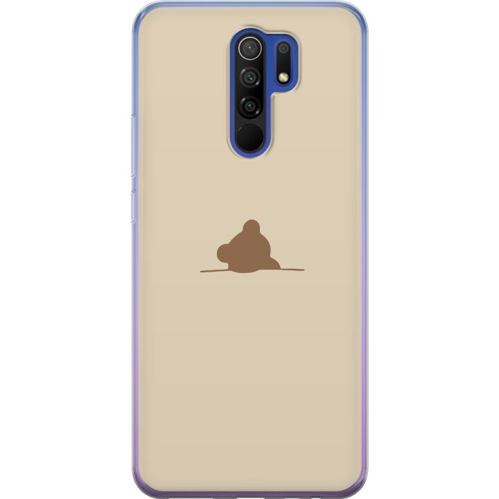 Mobilskal till Xiaomi Redmi 9 med Nalle motiv i gruppen SMARTPHONE & SURFPLATTOR / Mobilskydd / Xiaomi hos TP E-commerce Nordic AB (A65674)
