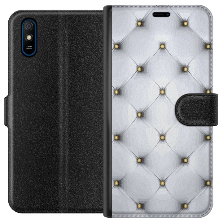 Plånboksfodral till Xiaomi Redmi 9A med Lyxigt motiv i gruppen SMARTPHONE & SURFPLATTOR / Mobilskydd / Xiaomi hos TP E-commerce Nordic AB (A65695)
