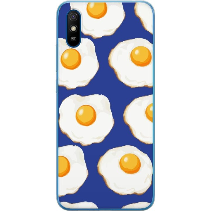 Mobilskal till Xiaomi Redmi 9AT med Stekta ägg motiv i gruppen SMARTPHONE & SURFPLATTOR / Mobilskydd / Xiaomi hos TP E-commerce Nordic AB (A65741)
