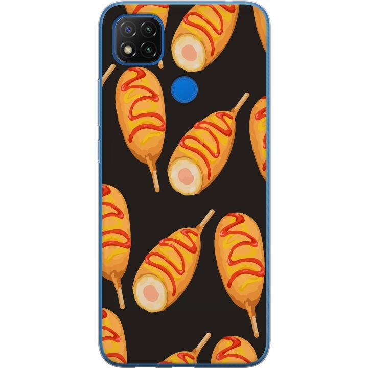 Mobilskal till Xiaomi Redmi 9C NFC med Kycklingklubba motiv i gruppen SMARTPHONE & SURFPLATTOR / Mobilskydd / Xiaomi hos TP E-commerce Nordic AB (A65825)