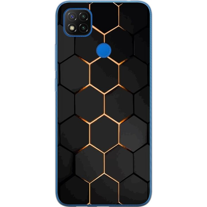 Mobilskal till Xiaomi Redmi 9C NFC med Lyxigt Mönster motiv i gruppen SMARTPHONE & SURFPLATTOR / Mobilskydd / Xiaomi hos TP E-commerce Nordic AB (A65841)
