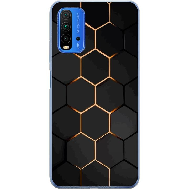 Mobilskal till Xiaomi Redmi 9T med Lyxigt Mönster motiv i gruppen SMARTPHONE & SURFPLATTOR / Mobilskydd / Xiaomi hos TP E-commerce Nordic AB (A65868)