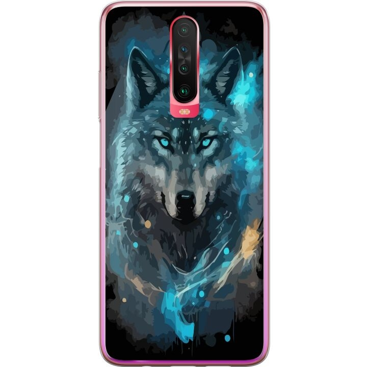 Mobilskal till Xiaomi Redmi K30 med Varg motiv i gruppen SMARTPHONE & SURFPLATTOR / Mobilskydd / Xiaomi hos TP E-commerce Nordic AB (A65875)