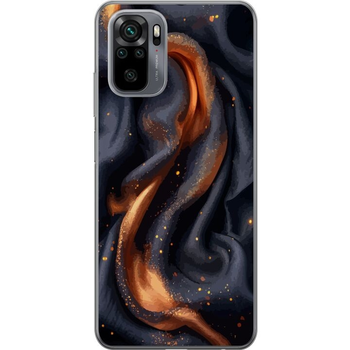 Mobilskal till Xiaomi Redmi Note 10 med Eldigt silke motiv i gruppen SMARTPHONE & SURFPLATTOR / Mobilskydd / Xiaomi hos TP E-commerce Nordic AB (A65898)