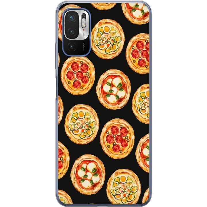 Mobilskal till Xiaomi Redmi Note 10 5G med Pizza motiv i gruppen SMARTPHONE & SURFPLATTOR / Mobilskydd / Xiaomi hos TP E-commerce Nordic AB (A65937)