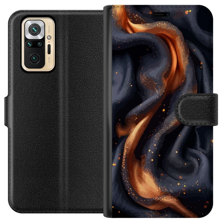 Plånboksfodral till Xiaomi Redmi Note 10 Pro med Eldigt silke motiv i gruppen SMARTPHONE & SURFPLATTOR / Mobilskydd / Xiaomi hos TP E-commerce Nordic AB (A65952)
