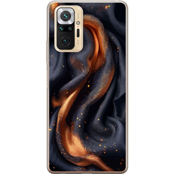 Mobilskal till Xiaomi Redmi Note 10 Pro med Eldigt silke motiv i gruppen SMARTPHONE & SURFPLATTOR / Mobilskydd / Xiaomi hos TP E-commerce Nordic AB (A65979)