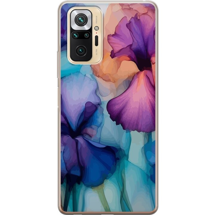 Mobilskal till Xiaomi Redmi Note 10 Pro med Magiska blommor motiv i gruppen SMARTPHONE & SURFPLATTOR / Mobilskydd / Xiaomi hos TP E-commerce Nordic AB (A65981)