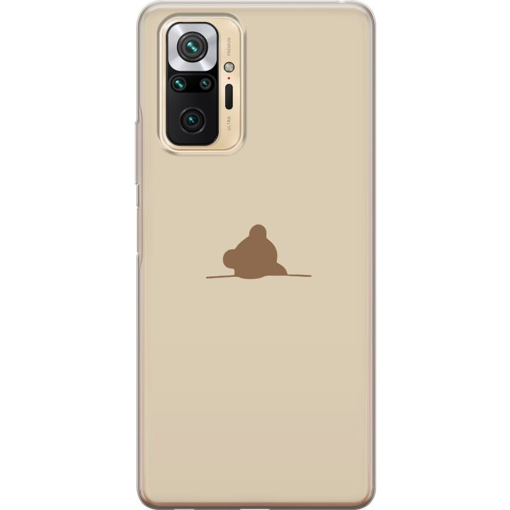 Mobilskal till Xiaomi Redmi Note 10 Pro med Nalle motiv i gruppen SMARTPHONE & SURFPLATTOR / Mobilskydd / Xiaomi hos TP E-commerce Nordic AB (A65998)
