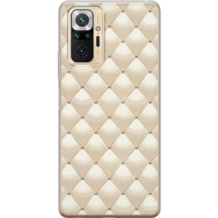 Mobilskal till Xiaomi Redmi Note 10 Pro med Guldglans motiv i gruppen SMARTPHONE & SURFPLATTOR / Mobilskydd / Xiaomi hos TP E-commerce Nordic AB (A66004)