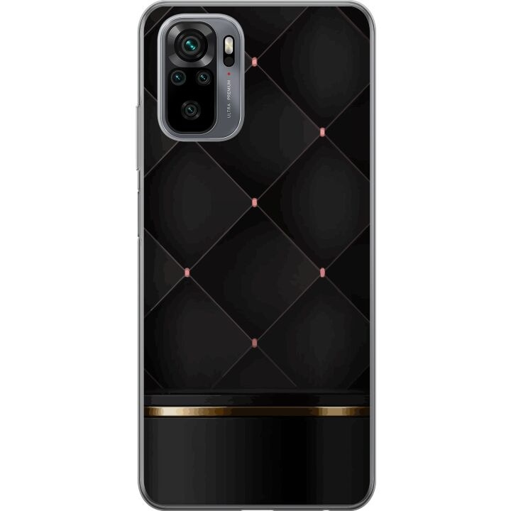 Mobilskal till Xiaomi Redmi Note 10S med Lyxig linje motiv i gruppen SMARTPHONE & SURFPLATTOR / Mobilskydd / Xiaomi hos TP E-commerce Nordic AB (A66047)