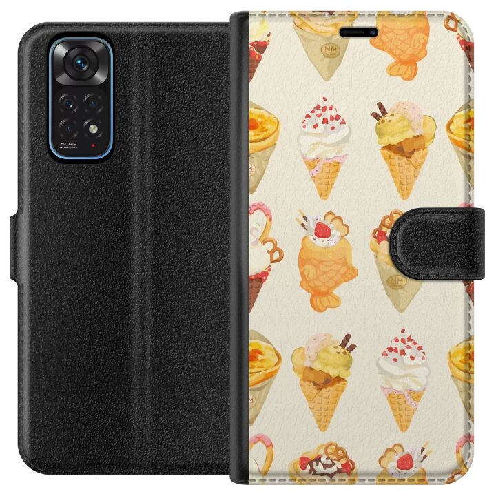 Plånboksfodral till Xiaomi Redmi Note 11 med Glassigt motiv i gruppen SMARTPHONE & SURFPLATTOR / Mobilskydd / Xiaomi hos TP E-commerce Nordic AB (A66070)
