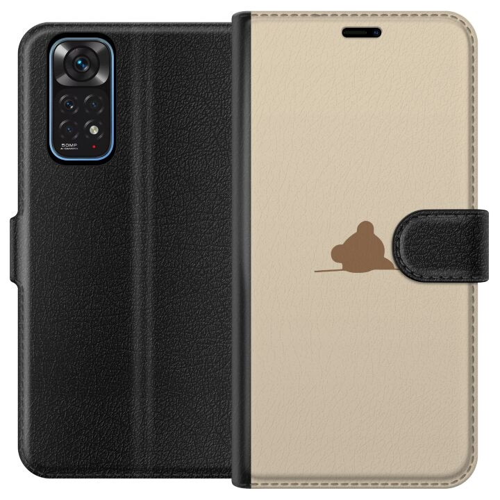 Plånboksfodral till Xiaomi Redmi Note 11 med Nalle motiv i gruppen SMARTPHONE & SURFPLATTOR / Mobilskydd / Xiaomi hos TP E-commerce Nordic AB (A66079)