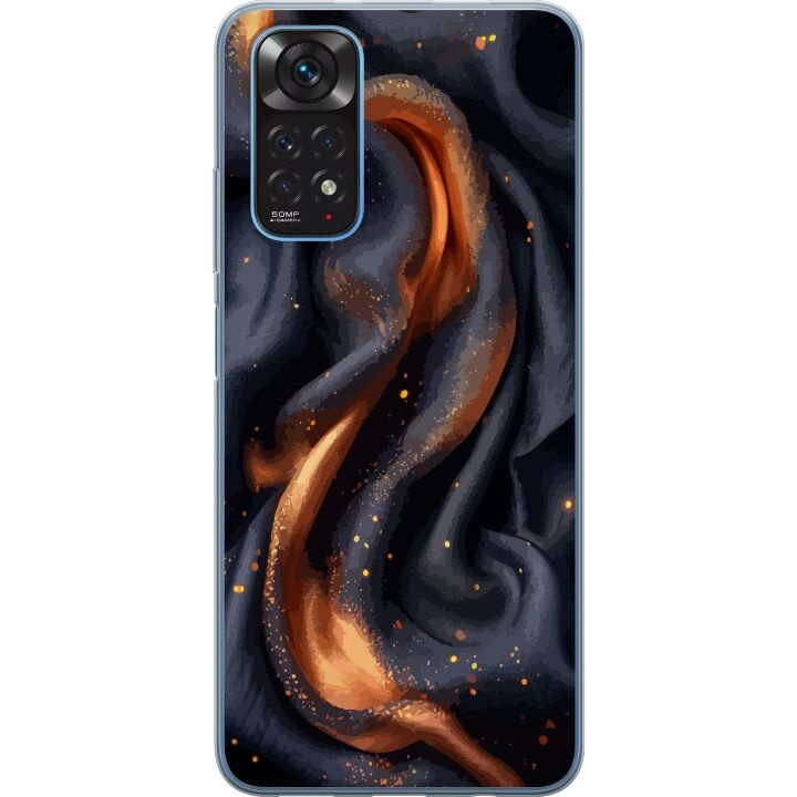 Mobilskal till Xiaomi Redmi Note 11 med Eldigt silke motiv i gruppen SMARTPHONE & SURFPLATTOR / Mobilskydd / Xiaomi hos TP E-commerce Nordic AB (A66087)