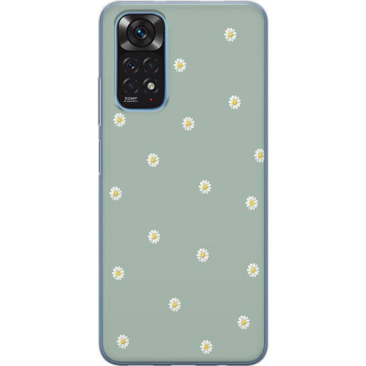 Mobilskal till Xiaomi Redmi Note 11 med Prästkragar motiv i gruppen SMARTPHONE & SURFPLATTOR / Mobilskydd / Xiaomi hos TP E-commerce Nordic AB (A66090)