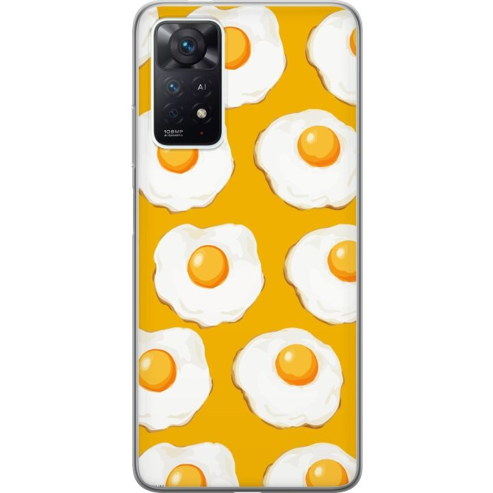 Mobilskal till Xiaomi Redmi Note 11 Pro med Stekt ägg motiv i gruppen SMARTPHONE & SURFPLATTOR / Mobilskydd / Xiaomi hos TP E-commerce Nordic AB (A66115)