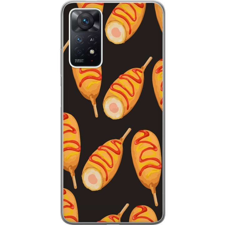 Mobilskal till Xiaomi Redmi Note 11 Pro med Kycklingklubba motiv i gruppen SMARTPHONE & SURFPLATTOR / Mobilskydd / Xiaomi hos TP E-commerce Nordic AB (A66122)