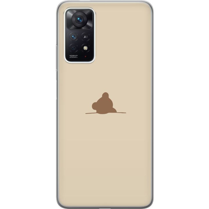 Mobilskal till Xiaomi Redmi Note 11 Pro med Nalle motiv i gruppen SMARTPHONE & SURFPLATTOR / Mobilskydd / Xiaomi hos TP E-commerce Nordic AB (A66133)