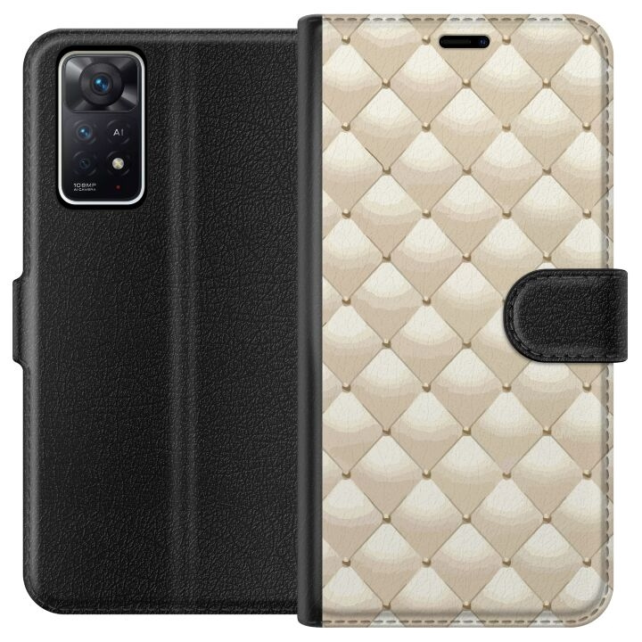 Plånboksfodral till Xiaomi Redmi Note 11 Pro 5G med Guldglans motiv i gruppen SMARTPHONE & SURFPLATTOR / Mobilskydd / Xiaomi hos TP E-commerce Nordic AB (A66166)