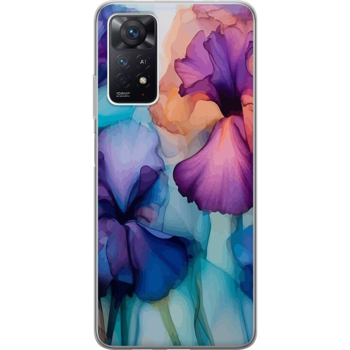 Mobilskal till Xiaomi Redmi Note 11 Pro 5G med Magiska blommor motiv i gruppen SMARTPHONE & SURFPLATTOR / Mobilskydd / Xiaomi hos TP E-commerce Nordic AB (A66170)