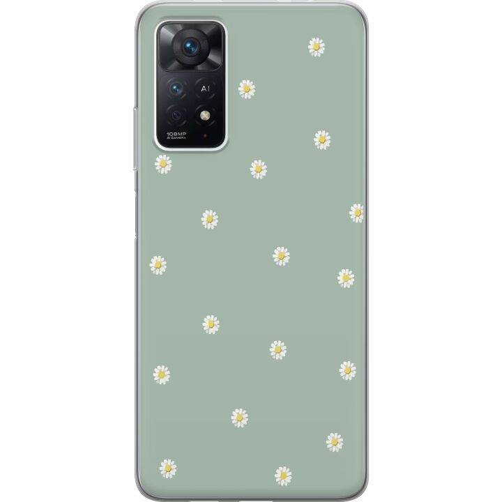 Mobilskal till Xiaomi Redmi Note 11 Pro 5G med Prästkragar motiv i gruppen SMARTPHONE & SURFPLATTOR / Mobilskydd / Xiaomi hos TP E-commerce Nordic AB (A66171)