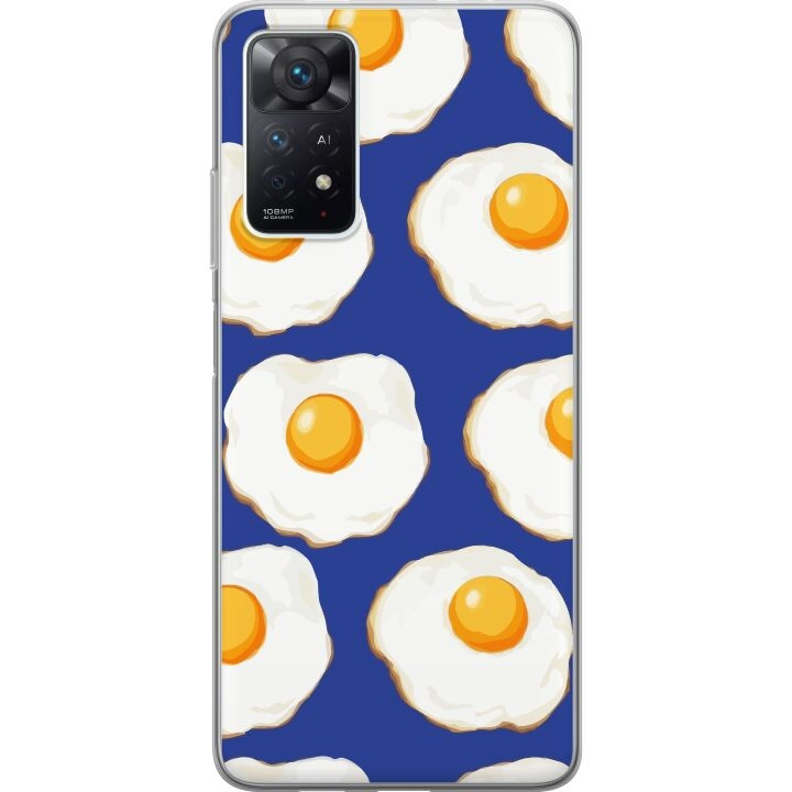 Mobilskal till Xiaomi Redmi Note 11 Pro 5G med Stekta ägg motiv i gruppen SMARTPHONE & SURFPLATTOR / Mobilskydd / Xiaomi hos TP E-commerce Nordic AB (A66173)