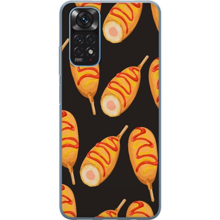 Mobilskal till Xiaomi Redmi Note 11S med Kycklingklubba motiv i gruppen SMARTPHONE & SURFPLATTOR / Mobilskydd / Xiaomi hos TP E-commerce Nordic AB (A66203)