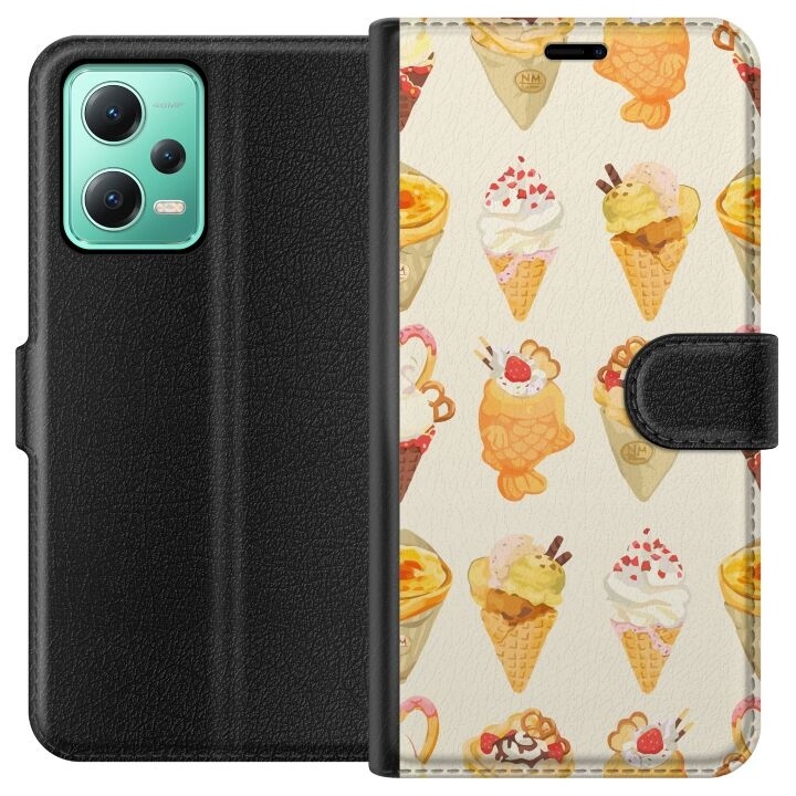 Plånboksfodral till Xiaomi Redmi Note 12 med Glassigt motiv i gruppen SMARTPHONE & SURFPLATTOR / Mobilskydd / Xiaomi hos TP E-commerce Nordic AB (A66232)
