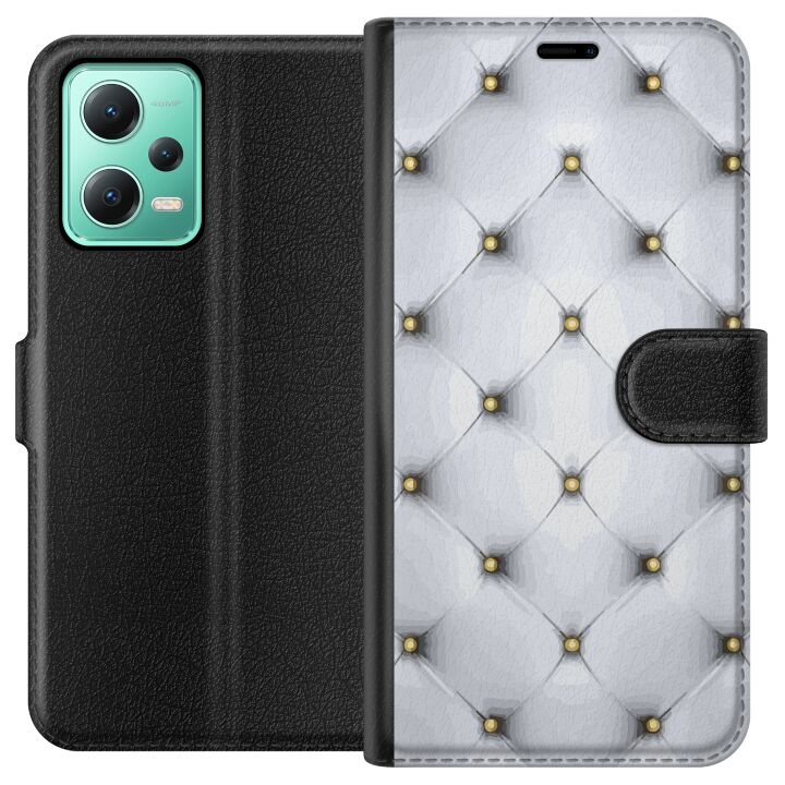 Plånboksfodral till Xiaomi Redmi Note 12 med Lyxigt motiv i gruppen SMARTPHONE & SURFPLATTOR / Mobilskydd / Xiaomi hos TP E-commerce Nordic AB (A66235)