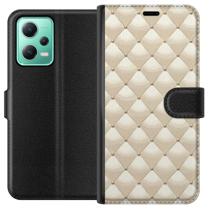 Plånboksfodral till Xiaomi Redmi Note 12 med Guldglans motiv i gruppen SMARTPHONE & SURFPLATTOR / Mobilskydd / Xiaomi hos TP E-commerce Nordic AB (A66247)