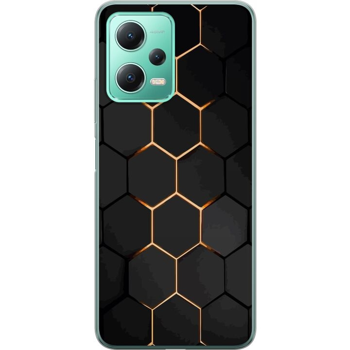 Mobilskal till Xiaomi Redmi Note 12 med Lyxigt Mönster motiv i gruppen SMARTPHONE & SURFPLATTOR / Mobilskydd / Xiaomi hos TP E-commerce Nordic AB (A66273)