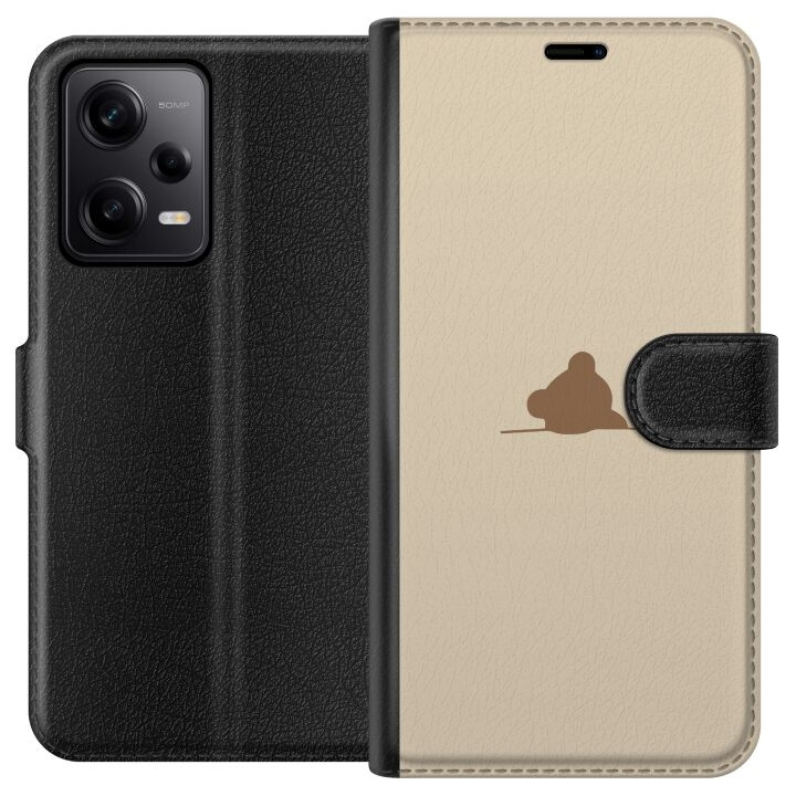 Plånboksfodral till Xiaomi Redmi Note 12 Pro med Nalle motiv i gruppen SMARTPHONE & SURFPLATTOR / Mobilskydd / Xiaomi hos TP E-commerce Nordic AB (A66295)