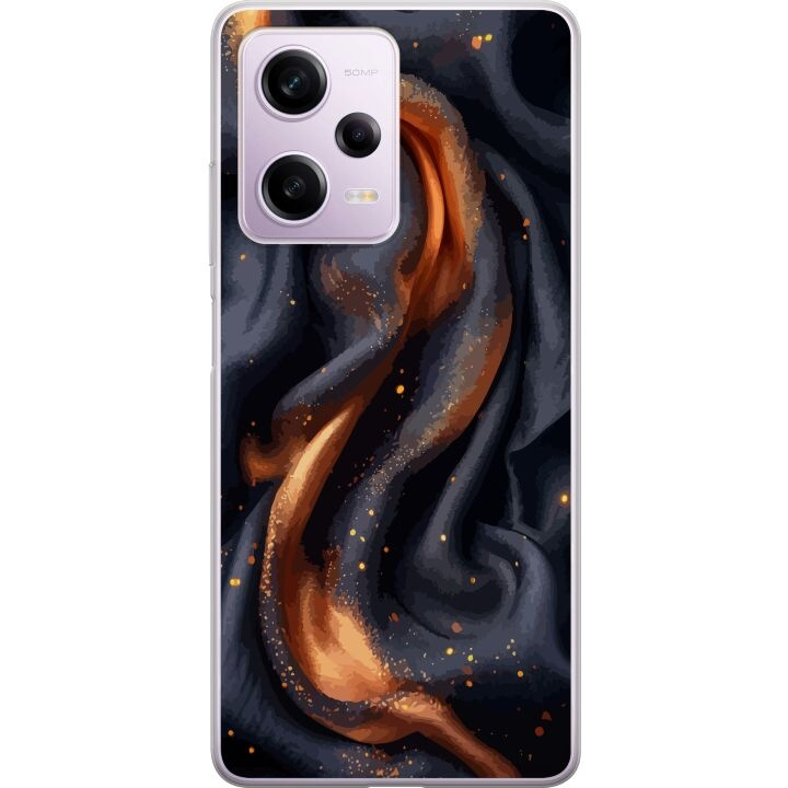 Mobilskal till Xiaomi Redmi Note 12 Pro med Eldigt silke motiv i gruppen SMARTPHONE & SURFPLATTOR / Mobilskydd / Xiaomi hos TP E-commerce Nordic AB (A66303)