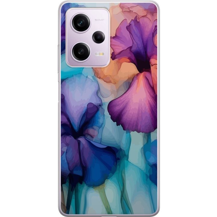 Mobilskal till Xiaomi Redmi Note 12 Pro med Magiska blommor motiv i gruppen SMARTPHONE & SURFPLATTOR / Mobilskydd / Xiaomi hos TP E-commerce Nordic AB (A66305)