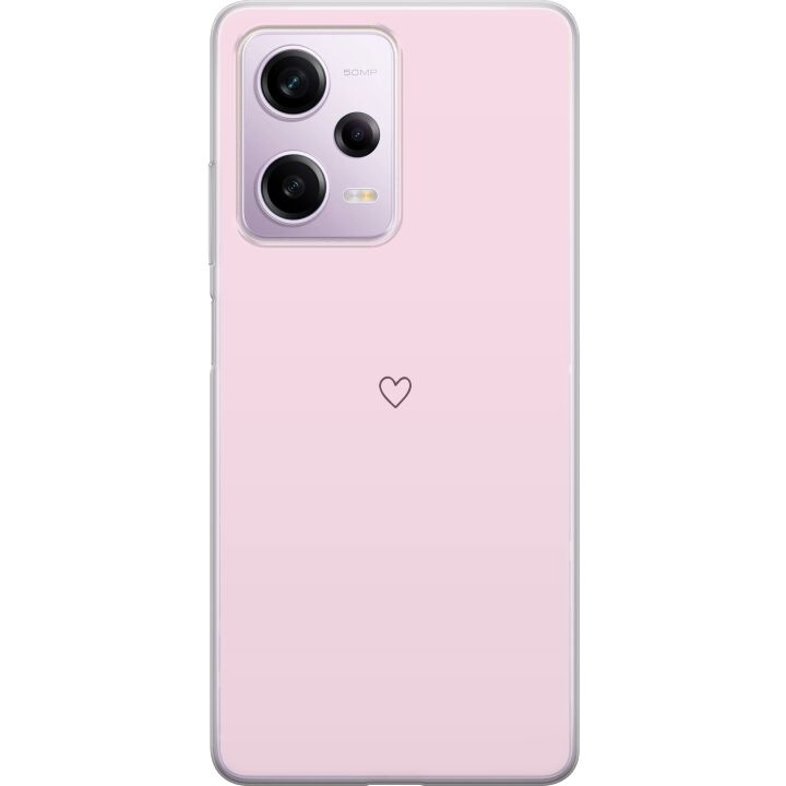 Mobilskal till Xiaomi Redmi Note 12 Pro med Hjärta motiv i gruppen SMARTPHONE & SURFPLATTOR / Mobilskydd / Xiaomi hos TP E-commerce Nordic AB (A66321)