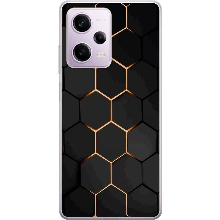 Mobilskal till Xiaomi Redmi Note 12 Pro med Lyxigt Mönster motiv i gruppen SMARTPHONE & SURFPLATTOR / Mobilskydd / Xiaomi hos TP E-commerce Nordic AB (A66327)