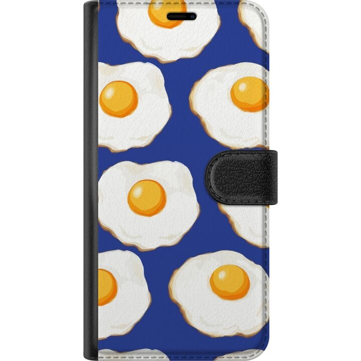 Plånboksfodral till Xiaomi Redmi Note 12S med Stekta ägg motiv i gruppen SMARTPHONE & SURFPLATTOR / Mobilskydd / Xiaomi hos TP E-commerce Nordic AB (A66335)