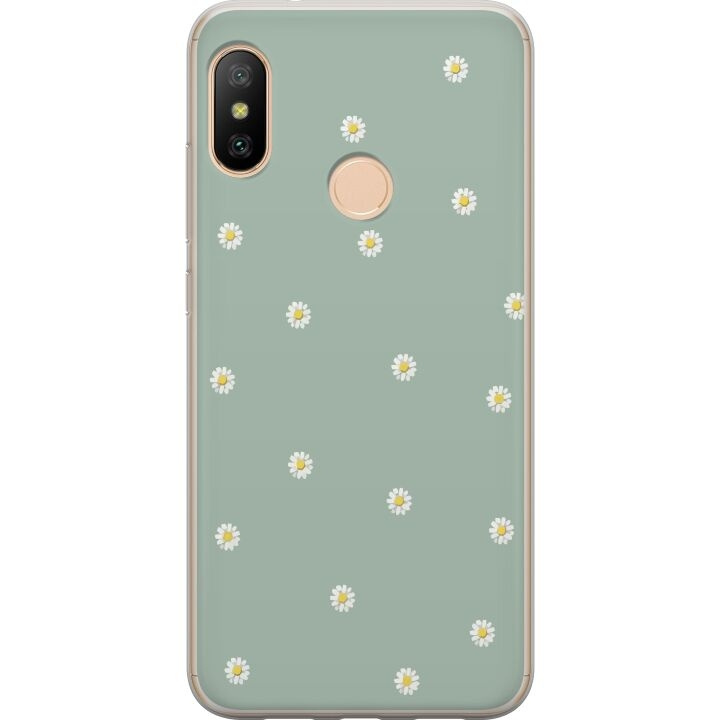 Mobilskal till Xiaomi Redmi 6 Pro med Prästkragar motiv i gruppen SMARTPHONE & SURFPLATTOR / Mobilskydd / Xiaomi hos TP E-commerce Nordic AB (A66441)