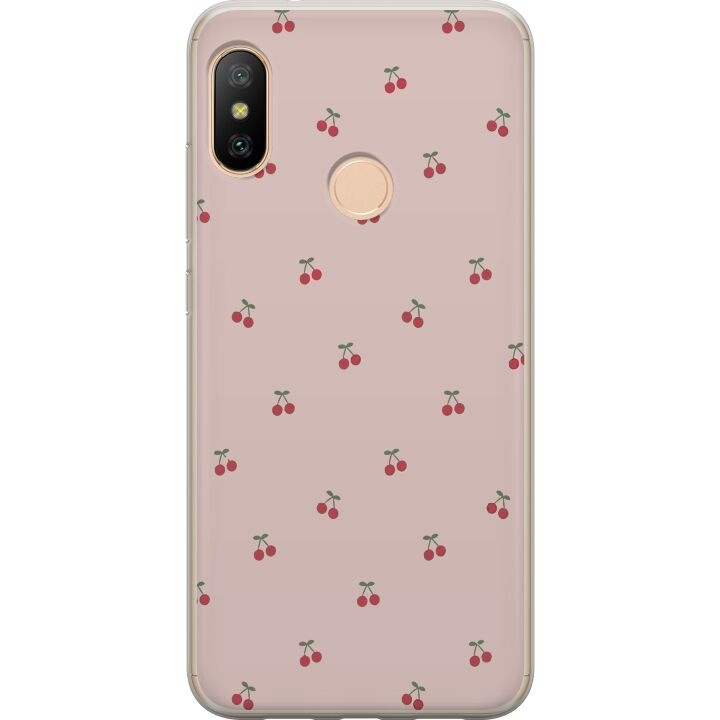 Mobilskal till Xiaomi Redmi 6 Pro med Körsbär motiv i gruppen SMARTPHONE & SURFPLATTOR / Mobilskydd / Xiaomi hos TP E-commerce Nordic AB (A66444)