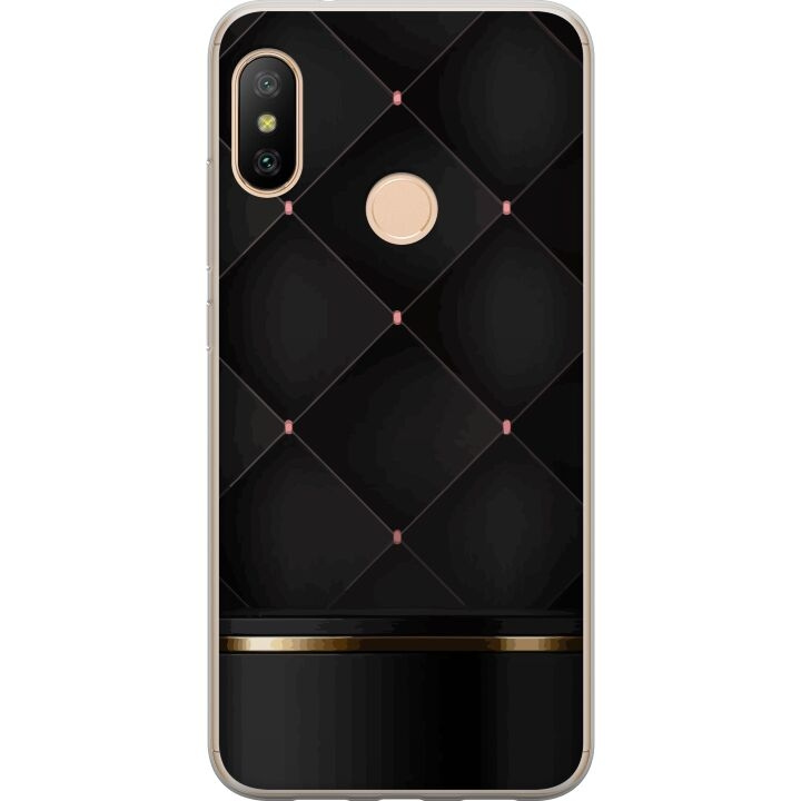 Mobilskal till Xiaomi Redmi 6 Pro med Lyxig linje motiv i gruppen SMARTPHONE & SURFPLATTOR / Mobilskydd / Xiaomi hos TP E-commerce Nordic AB (A66452)