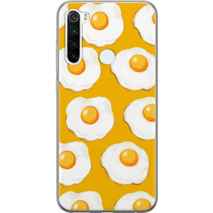Mobilskal till Xiaomi Redmi Note 8 med Stekt ägg motiv i gruppen SMARTPHONE & SURFPLATTOR / Mobilskydd / Xiaomi hos TP E-commerce Nordic AB (A66466)