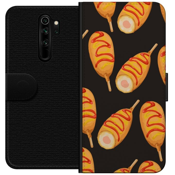 Plånboksfodral till Xiaomi Redmi Note 8 Pro med Kycklingklubba motiv i gruppen SMARTPHONE & SURFPLATTOR / Mobilskydd / Xiaomi hos TP E-commerce Nordic AB (A66500)