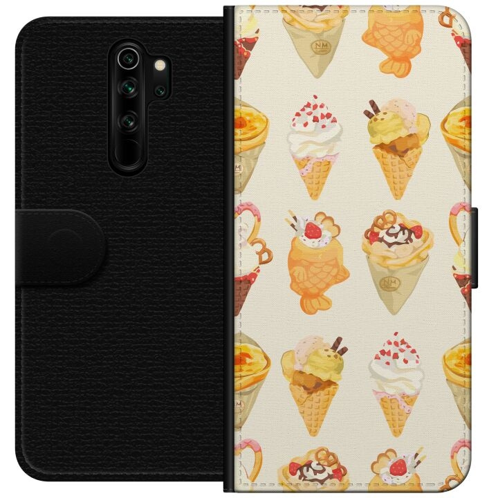 Plånboksfodral till Xiaomi Redmi Note 8 Pro med Glassigt motiv i gruppen SMARTPHONE & SURFPLATTOR / Mobilskydd / Xiaomi hos TP E-commerce Nordic AB (A66502)
