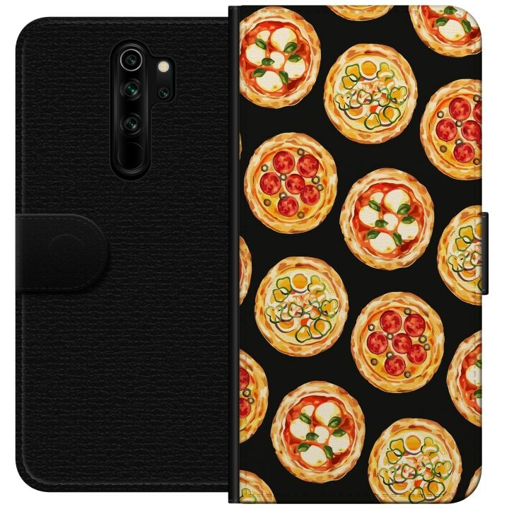 Plånboksfodral till Xiaomi Redmi Note 8 Pro med Pizza motiv i gruppen SMARTPHONE & SURFPLATTOR / Mobilskydd / Xiaomi hos TP E-commerce Nordic AB (A66504)