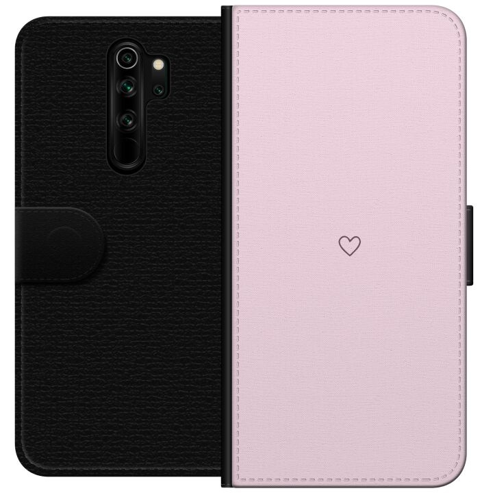 Plånboksfodral till Xiaomi Redmi Note 8 Pro med Hjärta motiv i gruppen SMARTPHONE & SURFPLATTOR / Mobilskydd / Xiaomi hos TP E-commerce Nordic AB (A66510)