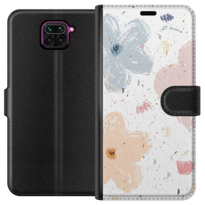 Plånboksfodral till Xiaomi Redmi Note 9 med Blommor motiv i gruppen SMARTPHONE & SURFPLATTOR / Mobilskydd / Xiaomi hos TP E-commerce Nordic AB (A66557)