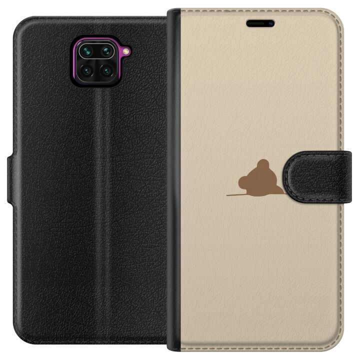 Plånboksfodral till Xiaomi Redmi Note 9 med Nalle motiv i gruppen SMARTPHONE & SURFPLATTOR / Mobilskydd / Xiaomi hos TP E-commerce Nordic AB (A66565)