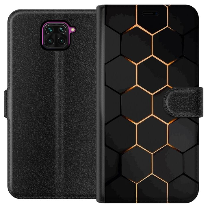 Plånboksfodral till Xiaomi Redmi Note 9 med Lyxigt Mönster motiv i gruppen SMARTPHONE & SURFPLATTOR / Mobilskydd / Xiaomi hos TP E-commerce Nordic AB (A66570)
