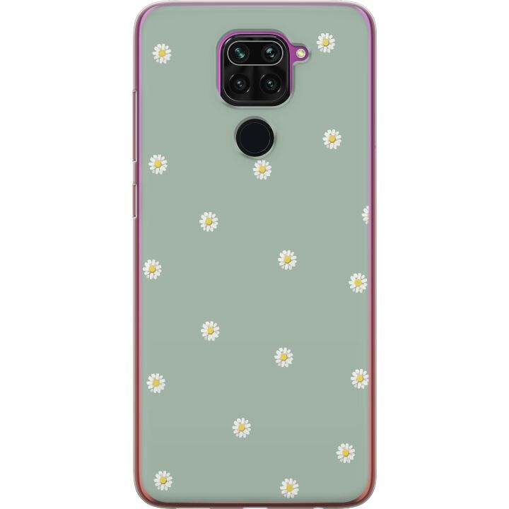 Mobilskal till Xiaomi Redmi Note 9 med Prästkragar motiv i gruppen SMARTPHONE & SURFPLATTOR / Mobilskydd / Xiaomi hos TP E-commerce Nordic AB (A66576)