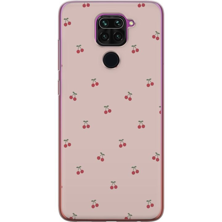 Mobilskal till Xiaomi Redmi Note 9 med Körsbär motiv i gruppen SMARTPHONE & SURFPLATTOR / Mobilskydd / Xiaomi hos TP E-commerce Nordic AB (A66579)